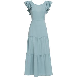 Influencer Jurk  lichtblauw