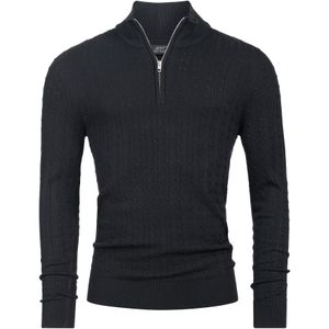 JEFF Trui 'Camden'  zwart