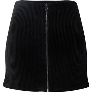 VIERVIER Rok 'Hira'  zwart