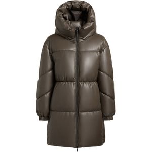 khujo Wintermantel 'LORSA'  bruin