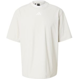 ADIDAS PERFORMANCE Functioneel shirt 'Beyond Mock'  crème / wit