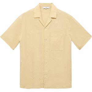 MANGO MAN Overhemd 'ESVEDRA'  beige