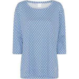 CCDK Copenhagen Slaapshirt 'Janis'  lichtblauw / wit