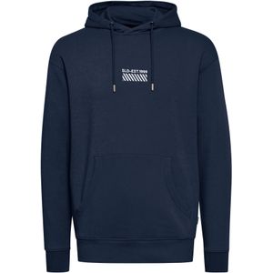 !Solid Sweatshirt 'Rubin'  donkerblauw / wit