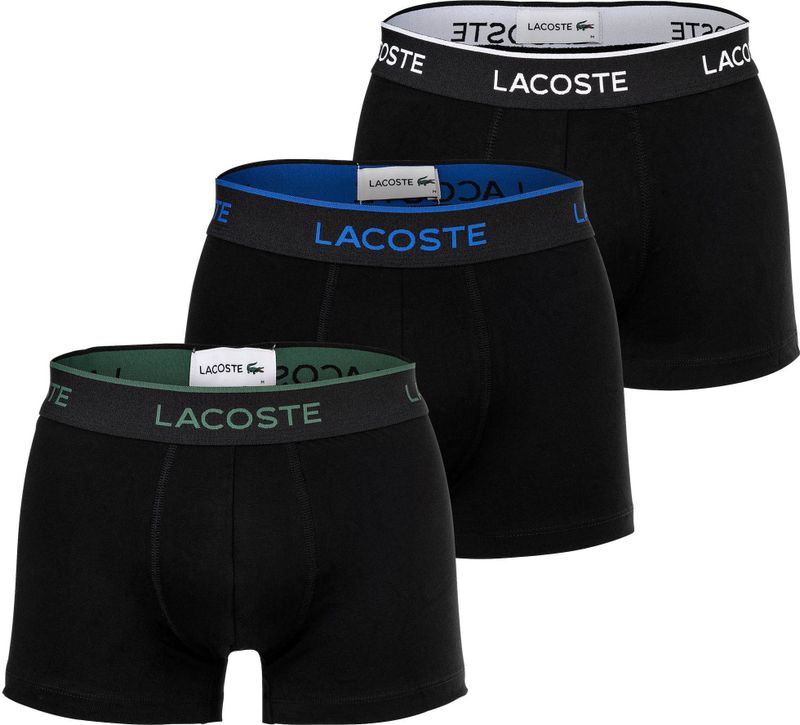 Lacoste - Boxershort - Regular Fit - Katoenmix - Set van 3 stuks