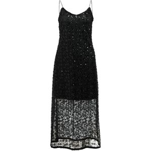 OBJECT Avondjurk 'OBJMAISY'  zwart