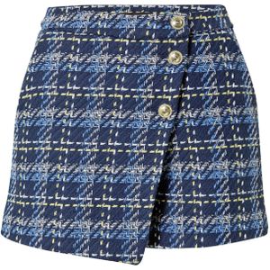 Karen Millen Broek  navy / lichtblauw / pasteelgeel / wit