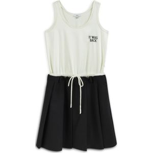 Twist Jurk  zwart / wit