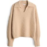 Loose fit gebreide pullover met wol, model 'Pelsie'