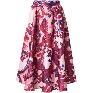 miss goodlife Rok  blauw / donkerlila / pitaja roze / rood