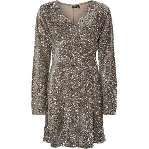 PIECES Jurk 'PCKAM'  bruin