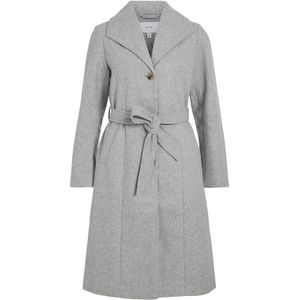 VILA Tussenmantel 'CLAUDINE'  grijs gemêleerd