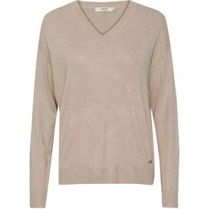 Oxmo Trui  donkerbeige