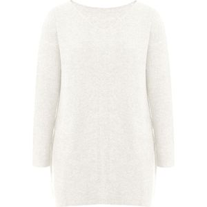 Imily Bela Gebreide jurk  wit