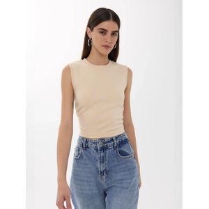 Hiccup Top  lichtbeige