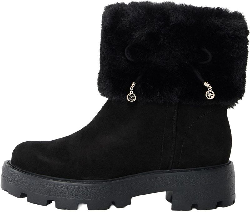 GUESS Enkellaarsjes 'Yaneli'  zwart