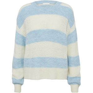 LeGer by Lena Gercke Trui 'Florina'  lichtblauw / offwhite