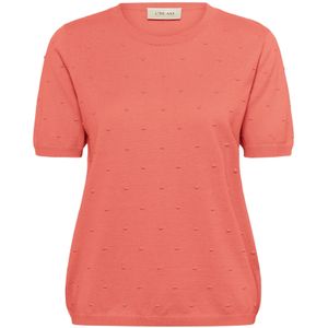 Cream - Top - Koraalrood