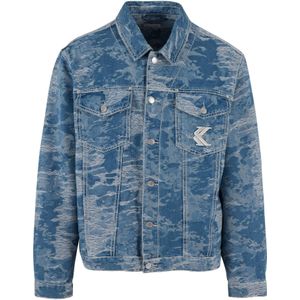 Karl Kani Tussenjas  opaal / blauw denim