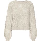 Vmfiola - Gebreide Pullover - O-hals - Lange Mouwen - Ballonmouwen