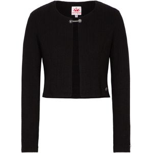 SPIETH & WENSKY Gebreid vest 'Emana'  zwart