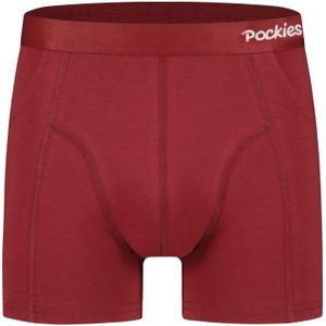 Pockies Boxershorts  donkerrood