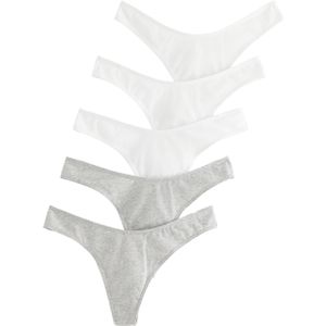 Lindex String 'Nellie'  grijs / wit