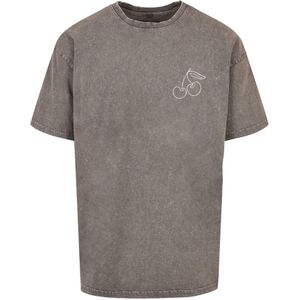 Merchcode Shirt 'Cherry'  aardetinten / wit