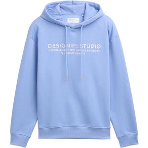 TOM TAILOR DENIM Sweatshirt  lichtblauw / wit