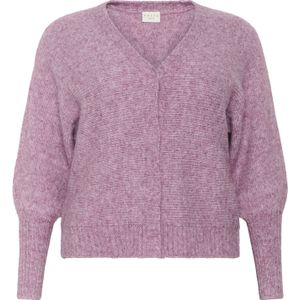 KAFFE CURVE Gebreid vest 'Luma'  sering