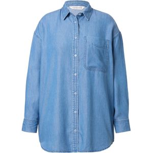 Studio Untold Blouse  blauw denim