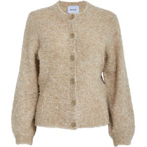minus Gebreid vest 'Jennie'  sand