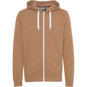 !Solid Sweatvest 'Olli'  lichtbruin