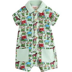 Next Rompertje/body 'Cath Kidston Romper'  mintgroen / gemengde kleuren