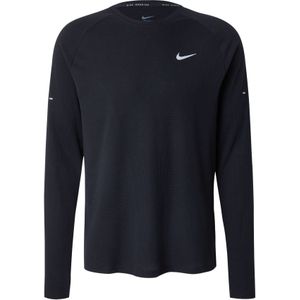 NIKE - Sportsweatshirt - Zwart - Effen - Lange Mouw