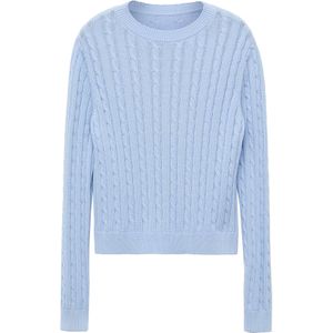 MANGO Trui 'SUNNY'  lichtblauw