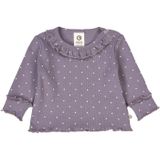 Müsli by GREEN COTTON - Shirt - Lila - Ronde Hals - Lange Mouw