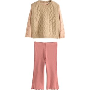 Next Set  sand / abrikoos / pink