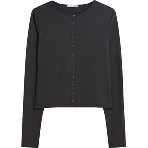 Bershka Shirt  zwart
