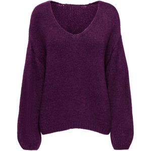 JDY Trui 'JDYDINEA'  aubergine