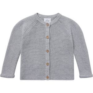 Stellou & Friends Gebreid vest  lichtgrijs