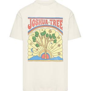 F4NT4STIC Shirt 'US National Parks Joshua Tree'  crème / gemengde kleuren