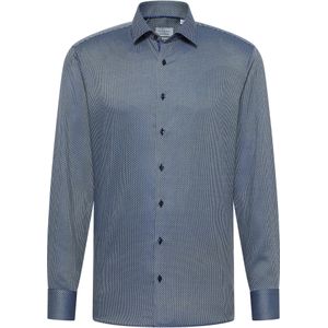 Eterna - Overhemd - Rookblauw - Slim fit - NON IRON (strijkvrij)