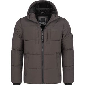 Alessandro Salvarini Winterjas  bruin / donkerbruin