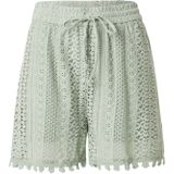 ONLY - Harembroek - Pastelgroen - Katoen - Kort/mini