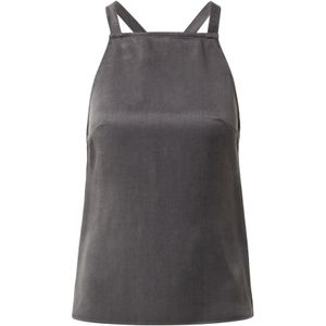 A LOT LESS Top 'FLORES'  antraciet