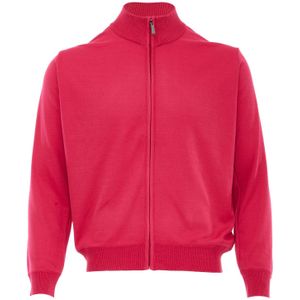 BLONDA Gebreid vest  pink