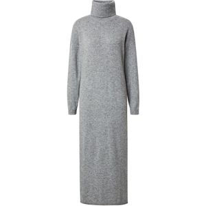 VILA Gebreide jurk 'VIBREENA'  grijs gemêleerd