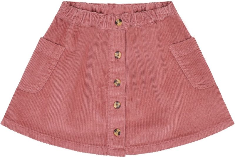 Hust & Claire - Nanna - A-lijnrok - Oudroze - Kort/mini