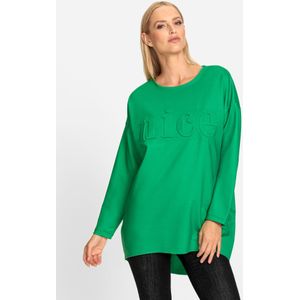 Unikleur - Longsleeve - Grasgroen - 100% Katoen